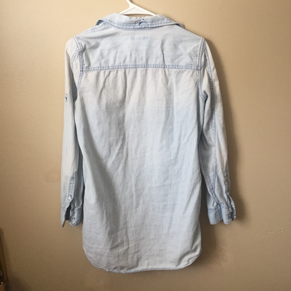 Denim Button Down - image 4